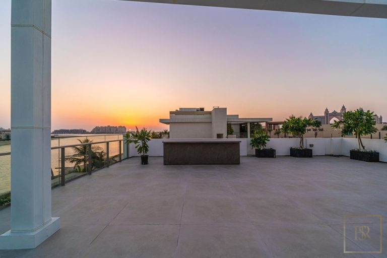 Villa Contemporary - Palm Jumeirah, Dubai, UAE prix for sale For Super Rich