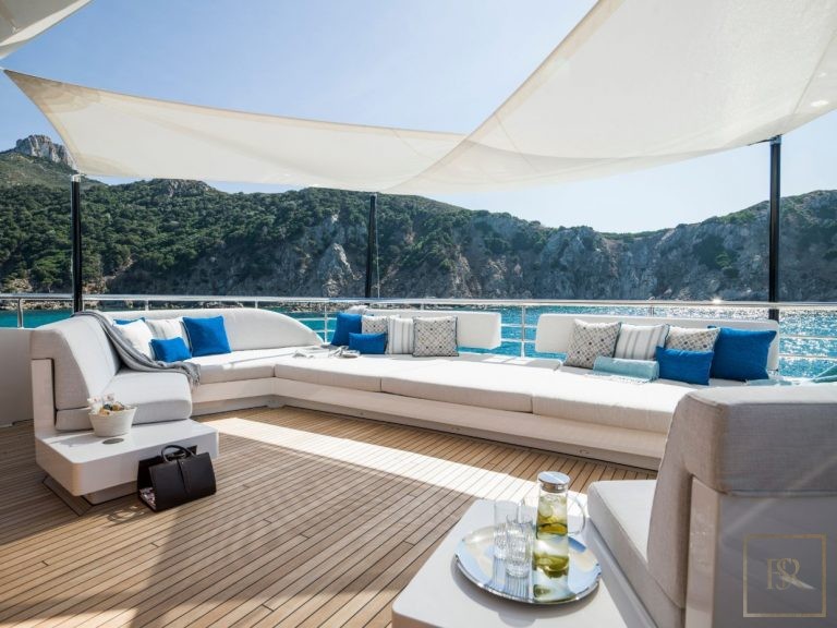 Heesen Yachts IRISHA 51 Meters vacation charter rental For Super Rich