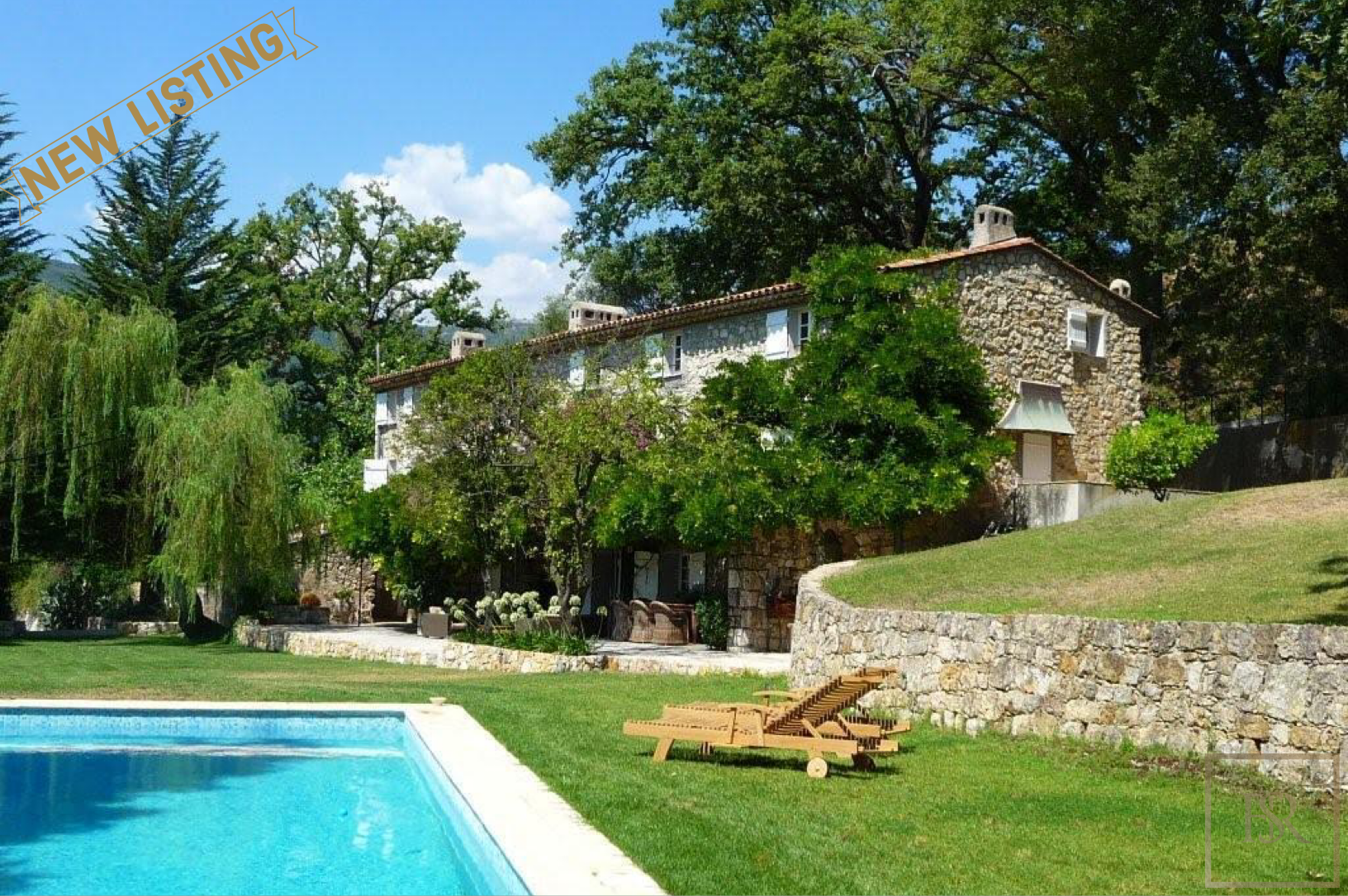 Farmhouse Century - Châteauneuf de Grasse, French Riviera for sale For Super Rich