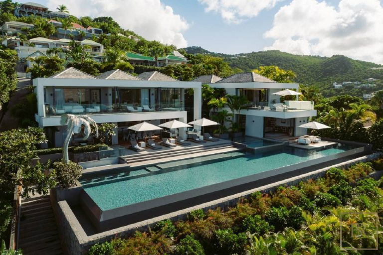 Villa Ultimate Living, Panoramic Sea View - Hillside, St Jean - St-Barth for sale For Super Rich