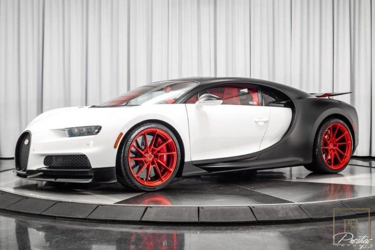 2019 Bugatti Chiron White for sale For Super Rich