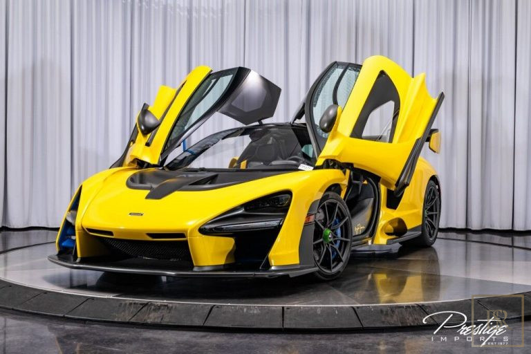 2019 McLaren Senna Yellow for sale For Super Rich