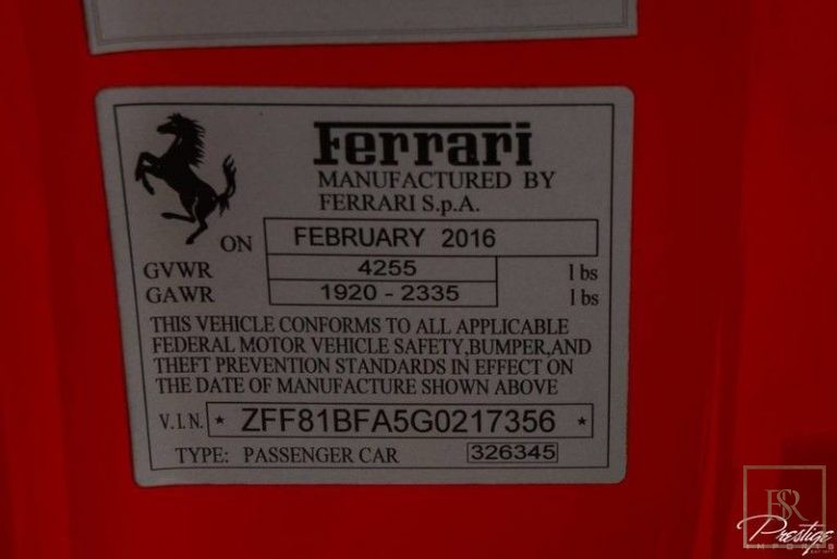 2016 Ferrari F12 TDF classified ads for sale For Super Rich