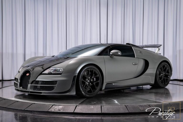 2014 Bugatti Veyron Grey for sale For Super Rich