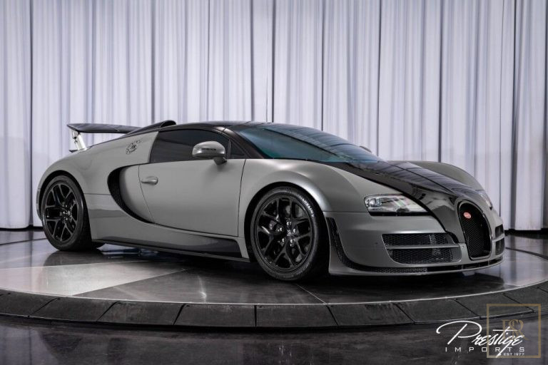 2014 Bugatti Veyron Grey for sale For Super Rich