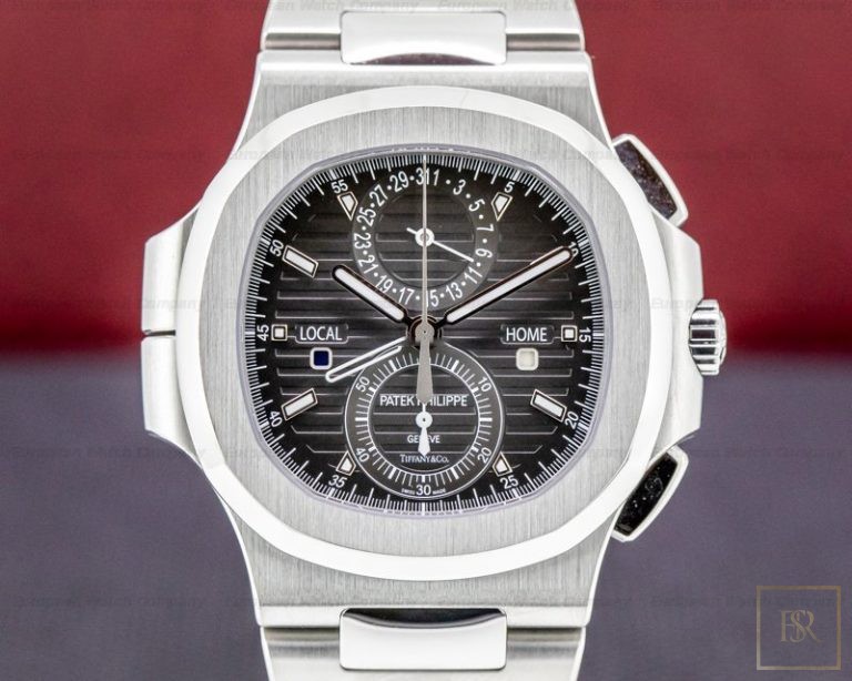 Watch PATEX PHILIPPE Nautilus Travel Time Chronograph Tiffany & CO.  220000 for sale For Super Rich