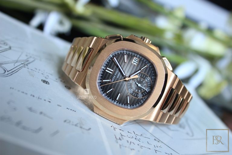 Watch PATEX PHILIPPE Nautilus Chronograph 18k rose gold  179000 for sale For Super Rich
