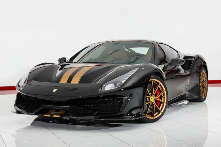 2020 Ferrari 488 Pista Black for sale For Super Rich