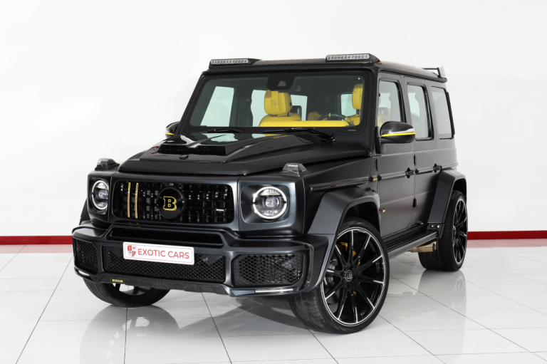 2020 Brabus G63 AMG 800 Black Matt for sale For Super Rich
