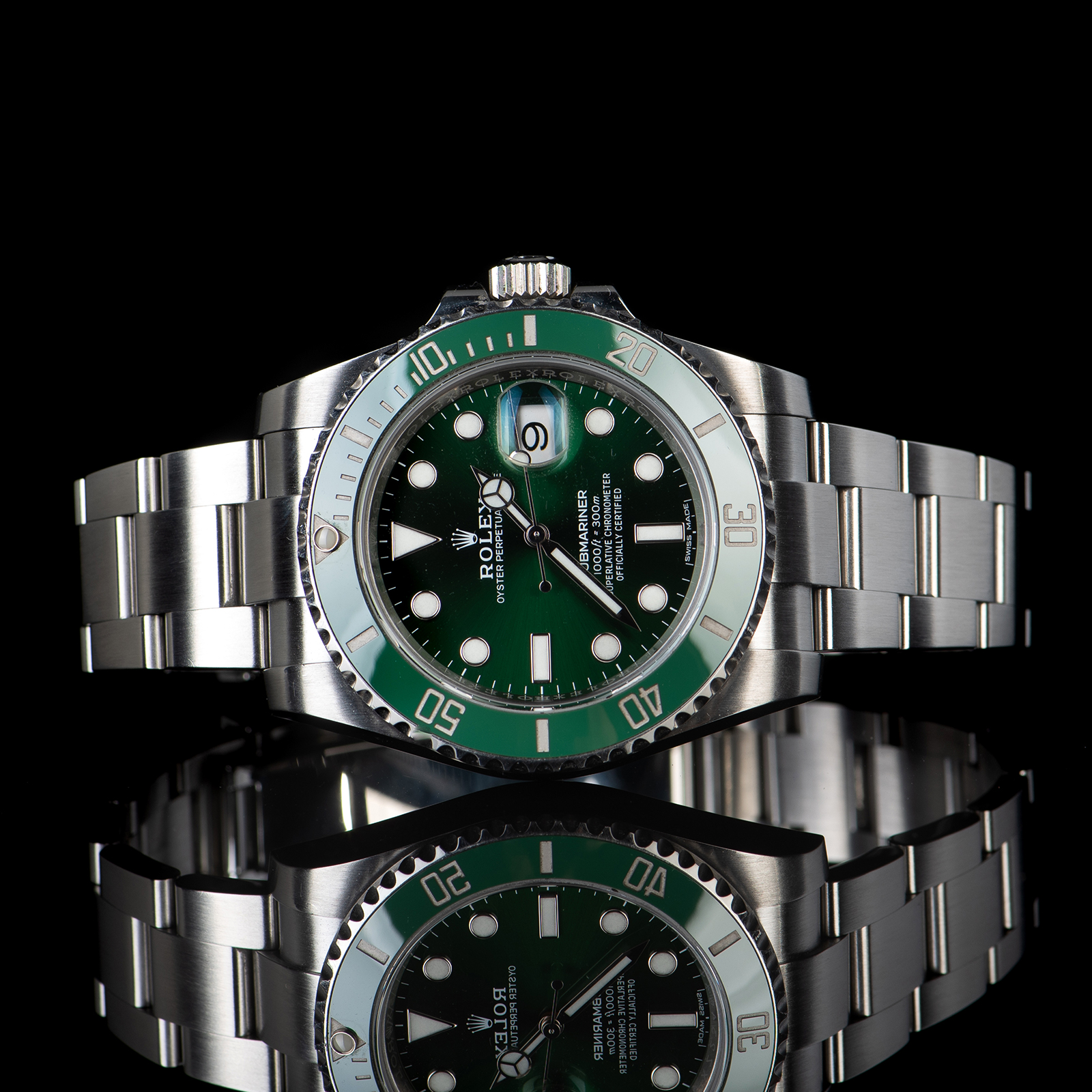 Watch ROLEX Submariner Green for sale For Super Rich