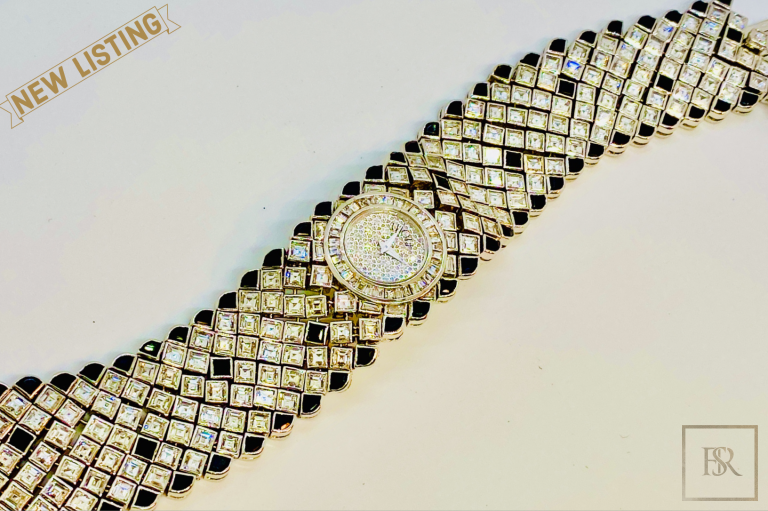 Watch, Elegant Diamond Bracelet Watch