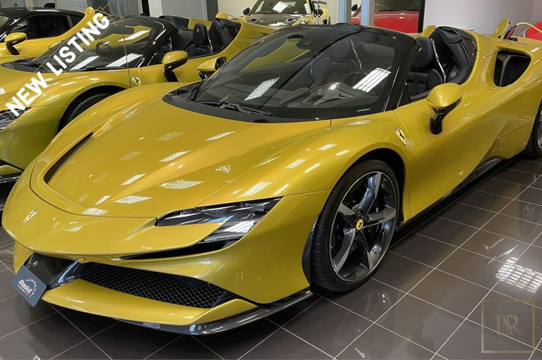 2022 Ferrari SP90 Yellow for sale For Super Rich