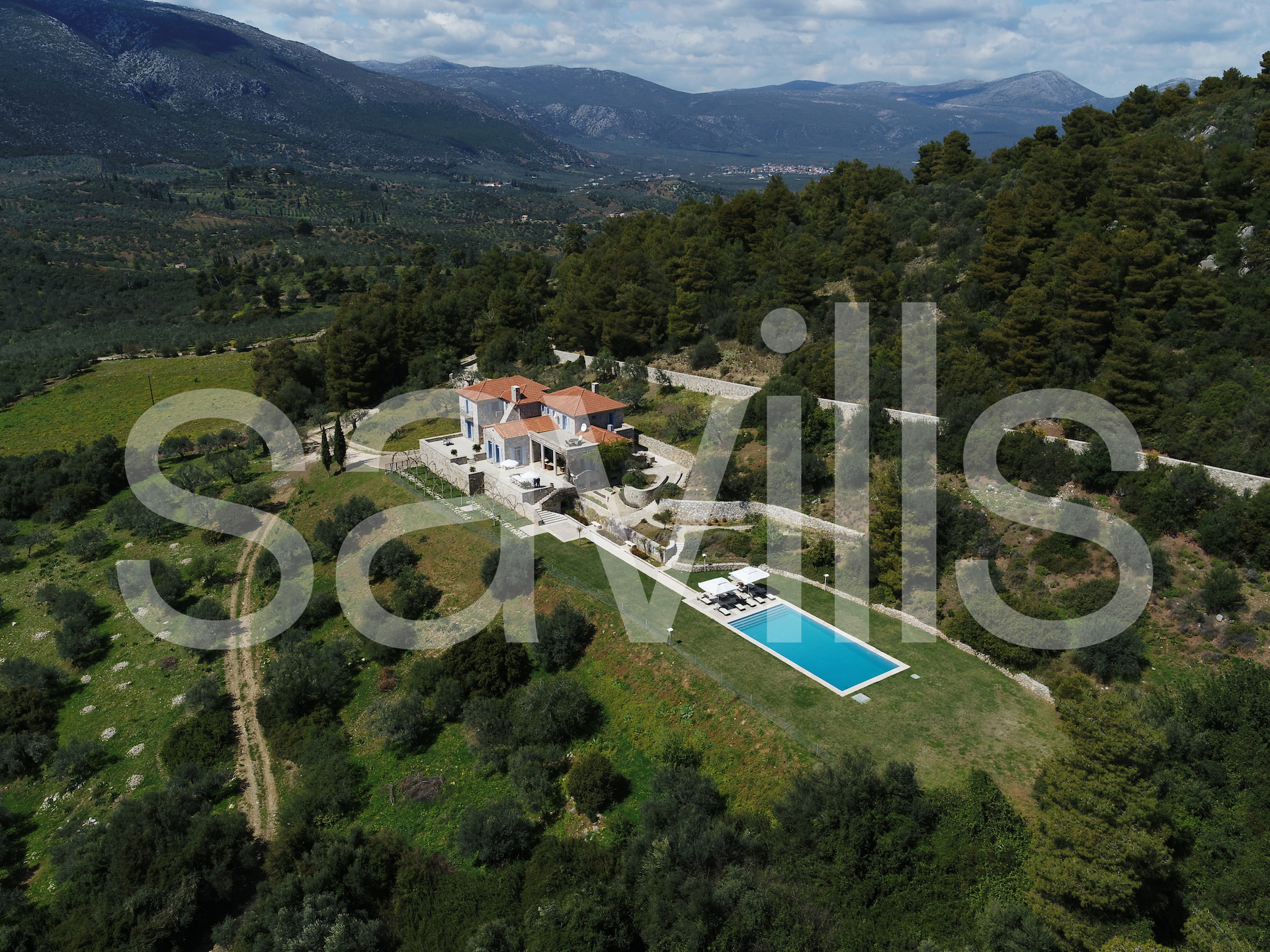 Ranch/Farm breath-taking with pool - Peloponnese for sale For Super Rich