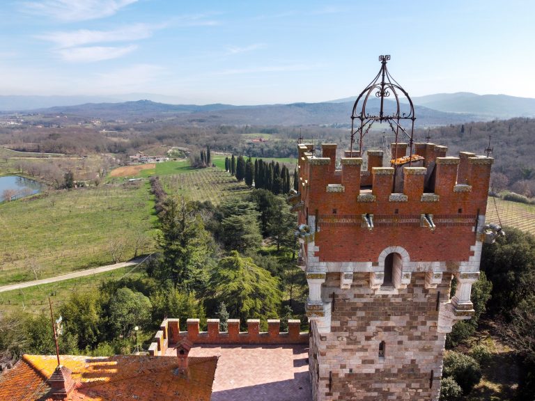 Castle Panoramic View - Tuscany available for sale For Super Rich