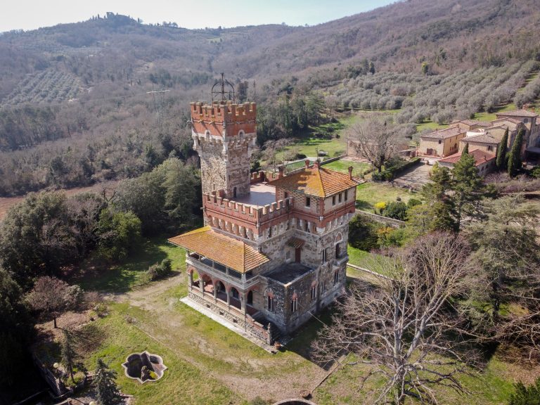 Castle Panoramic View - Tuscany price for sale For Super Rich