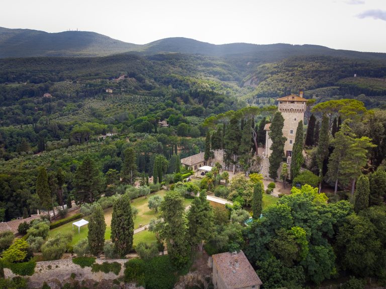 Villa 1500S Medieval tower & pool - CETONA, SIENA, TUSCANY Used for sale For Super Rich