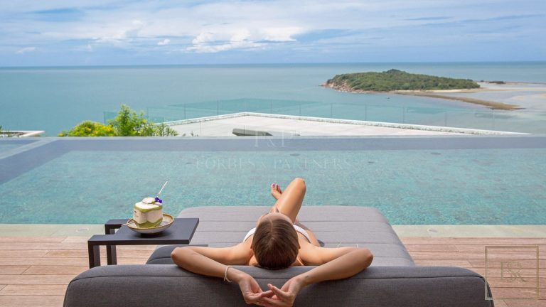 Villa Panoramic View, Sea View, Peaceful, Surin View - Choeng Mon, Ko Samui  82624106 for sale For Super Rich