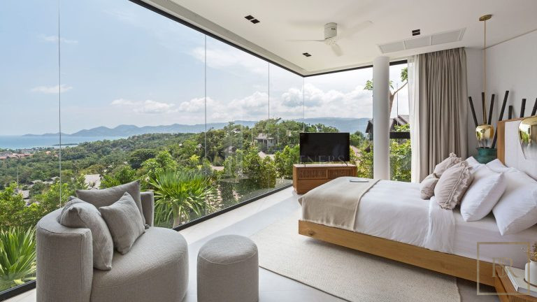 Villa Panoramic View, Sea View, Peaceful, Surin View - Choeng Mon, Ko Samui  best for sale For Super Rich
