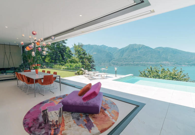 Villa Panoramic, Mountain and Lake views - Brione Sopra Minusio New for sale For Super Rich