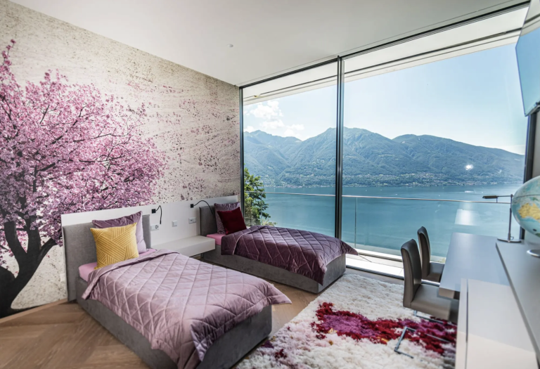 Villa Panoramic, Mountain and Lake views - Brione Sopra Minusio buy for sale For Super Rich