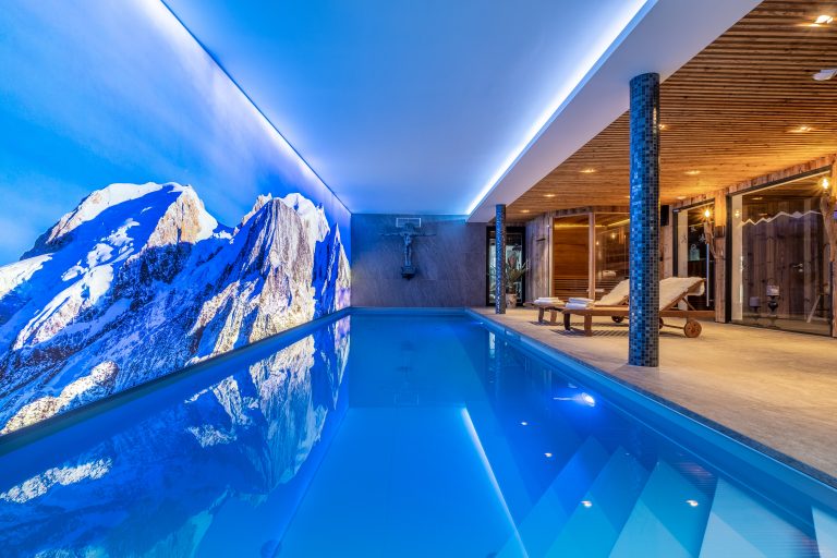 Chalet Mountain View, Indoor pool & Outdoor jacuzzi - Megève PM1-235 rental For Super Rich