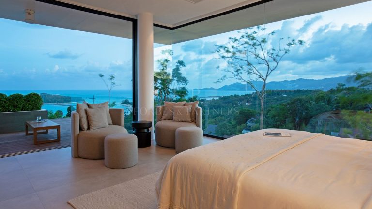 Villa Panoramic View, Sea View - Choeng Mon, Ko Samui  prix rental For Super Rich
