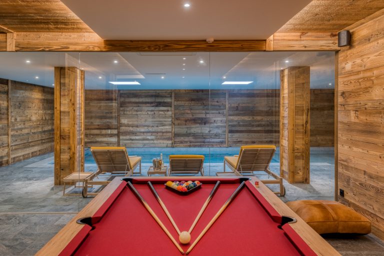 Chalet Mountain View, Indoor pool - Megève  vacation rental For Super Rich
