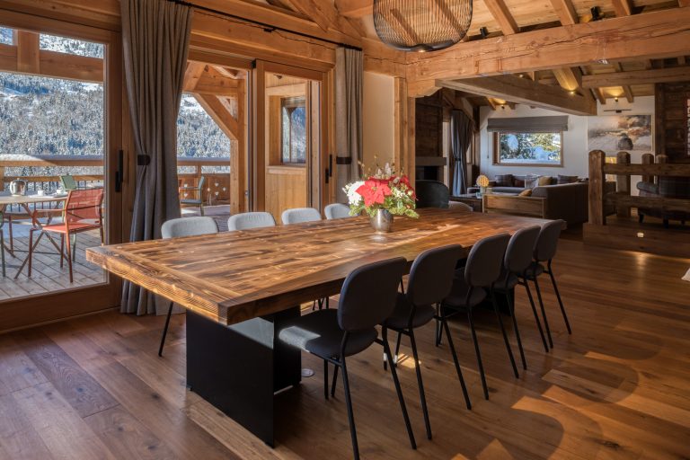 Chalet Breathtaking views, Sauna & Indoor pool - Méribel luxury rental For Super Rich