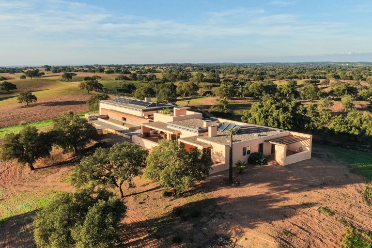 Architectural Ranch/Farm Panoramic View organic built, 4 bedrooms in Salvada e Quintos - Beja for sale For Super Rich