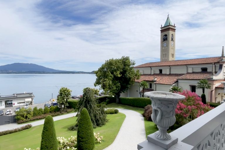Villa Lake View, Prestigious Period   - Lesa, Lake Maggiore search for sale For Super Rich