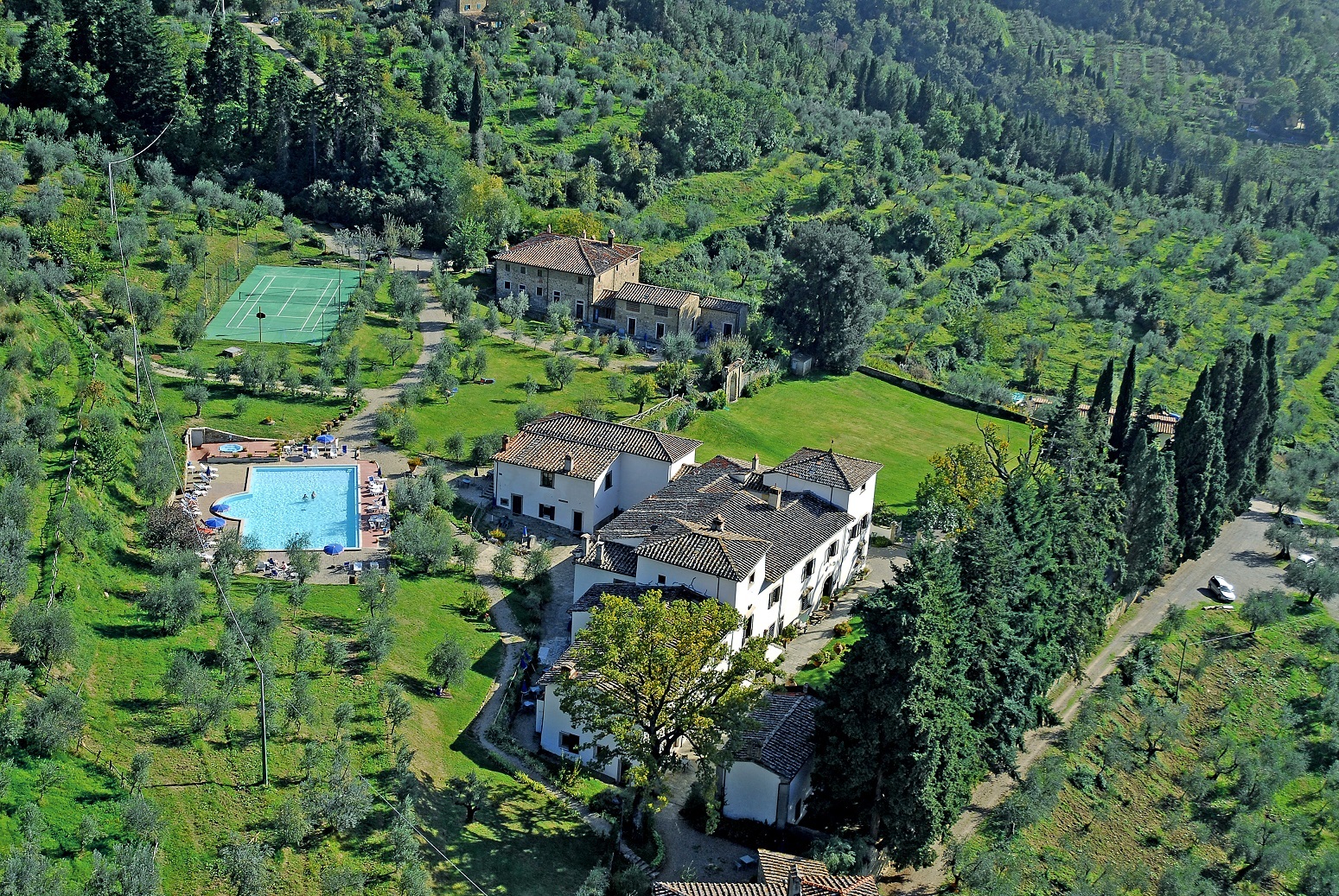 Hotel Panoramic View - Pelago, Florence, Tuscany for sale For Super Rich