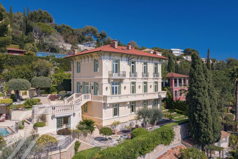 Villa Belle Epoque with Panoramic sea views - Roquebrune Cap Martin - French Riviera buy for sale For Super Rich