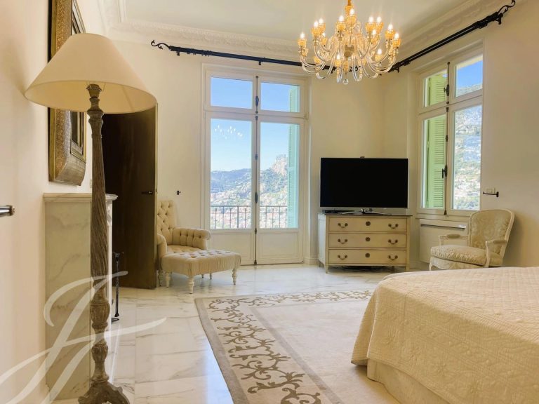 Villa Belle Epoque with Panoramic sea views - Roquebrune Cap Martin - French Riviera ads for sale For Super Rich