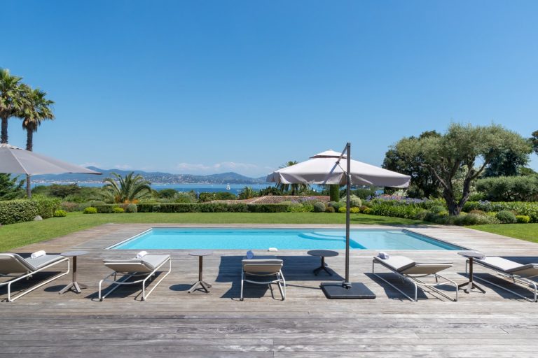 Villa Sea view on the Canoubiers Bay - Saint Tropez - French Riviera available rental For Super Rich