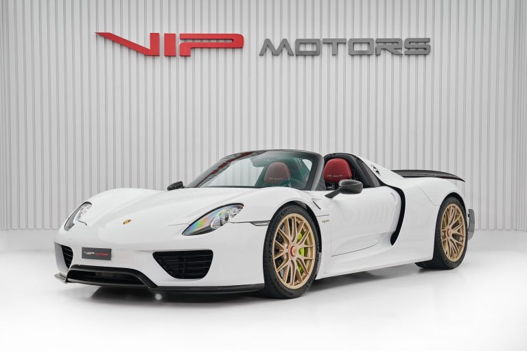 2015 Porsche 918 Spyder White for sale For Super Rich