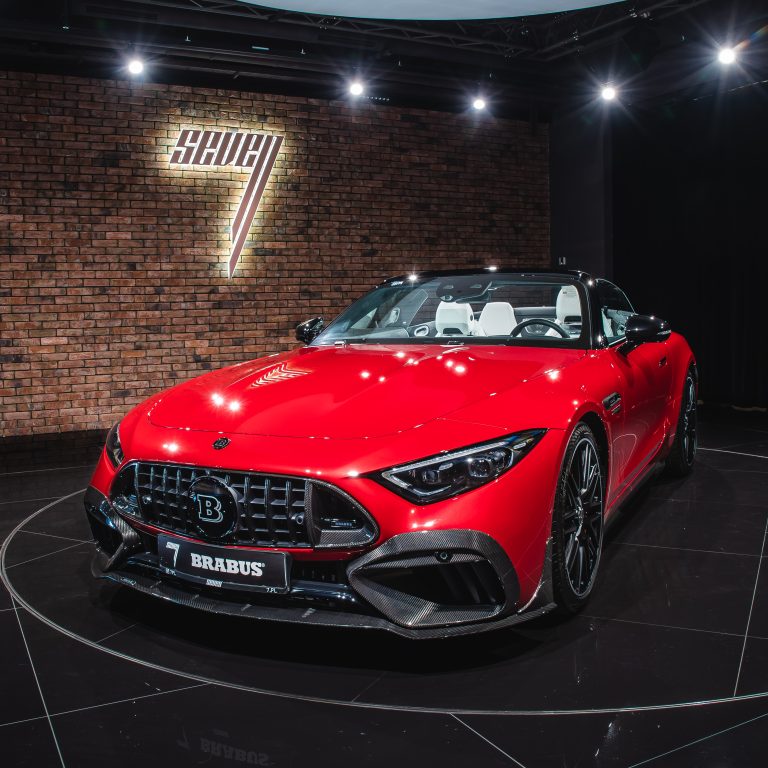 2022 Mercedes AMG SL63 BRABUS Red for sale For Super Rich