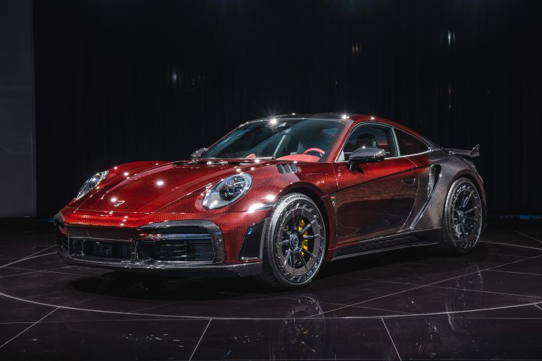 2022 Porsche 911 Turbo S black-red Carbon for sale For Super Rich