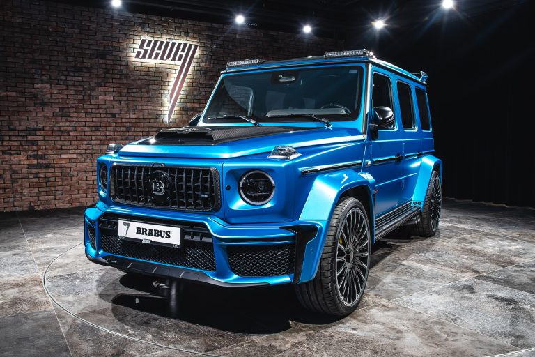 2024 Brabus G63 AMG 800 hyper blue magno for sale For Super Rich
