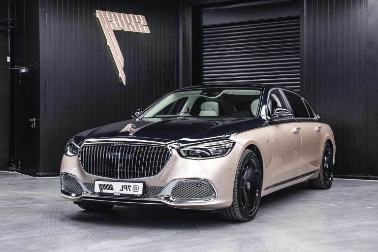 2024 Mercedes S680 Maybach Haute Voiture Light rose / Nautical blue for sale For Super Rich